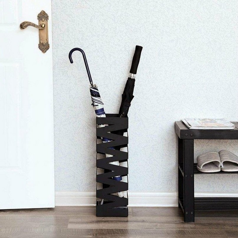 waar dan ook Veel gevaarlijke situaties houding Metalen paraplubak zwart - iBella Living - Moderne meubels
