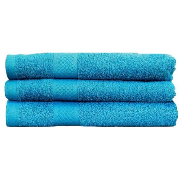 iBella Living handdoek set van 3 aqua