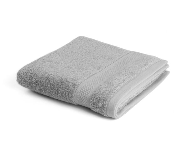 iBella Living handdoek set van 3 licht grijs 1 stuk